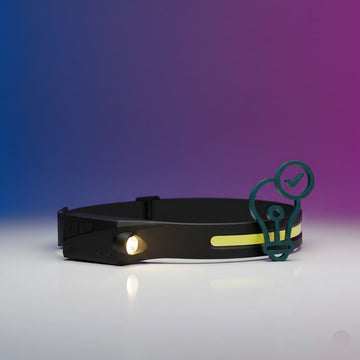 VisionPro - Lanterna de Cabeça com LED 230° e Sensor de Movimento